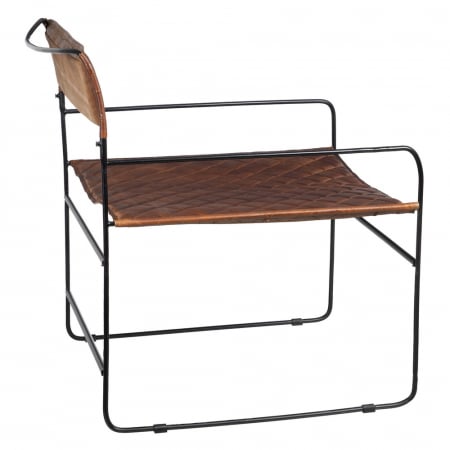 Scaun Lounge Industrial CreativDeco - Mobilier de Relaxare pentru Interioare Contemporane [2]