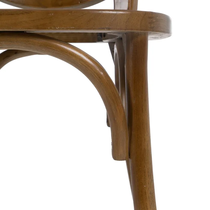 Scaun Medalion, Lemn Maro, Ratan - creativdeco.ro [8]