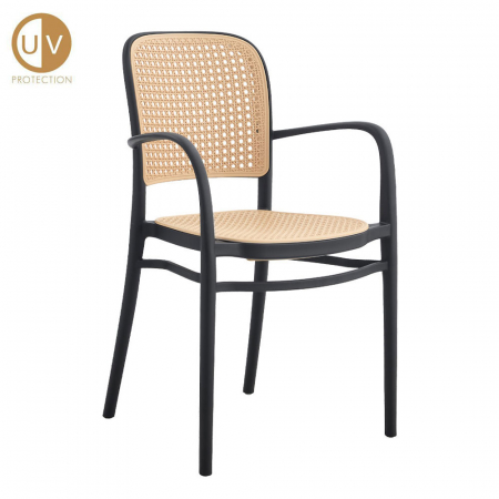 Mobilier Gradina - scaun aspect ratan vienna polipropilena terasa balcon