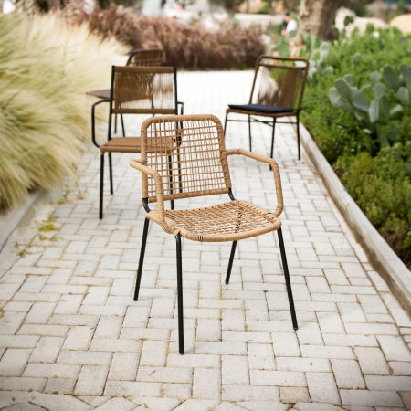 Scaun natural inchis Hang - design contemporan elegant [1]