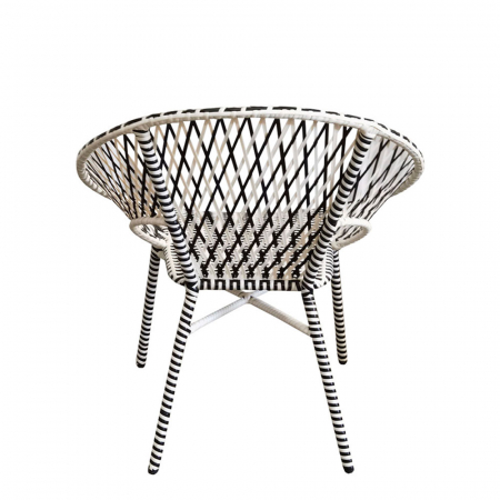 Scaun negru alb Granada - design elegant [4]