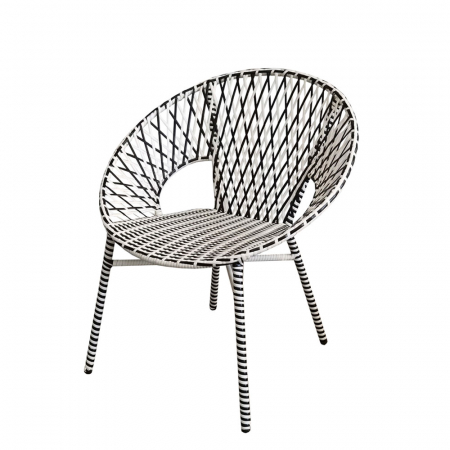 Scaun negru alb Granada - design elegant [2]