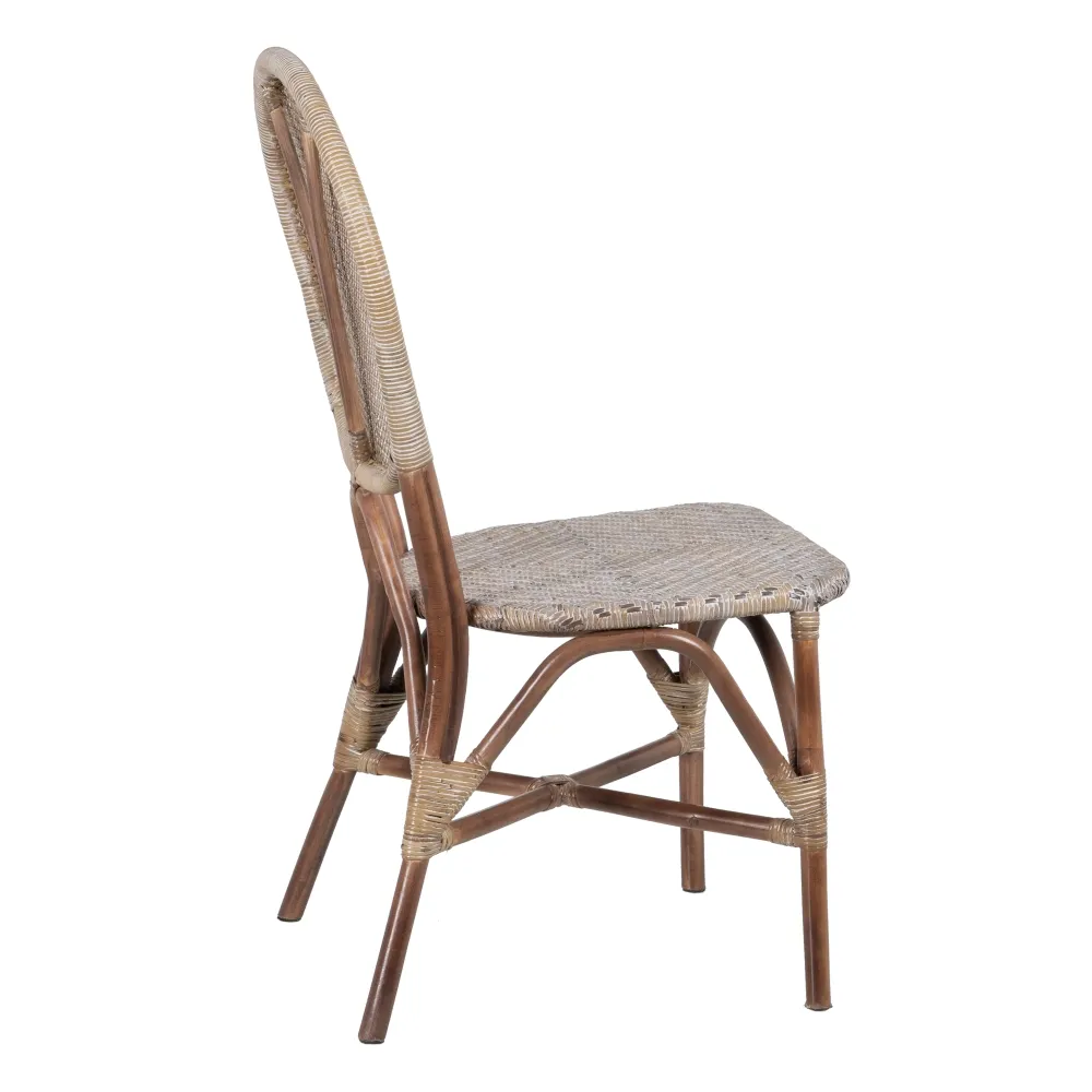 Scaun Ratan Bej-Maro - CreativDeco.ro [3]