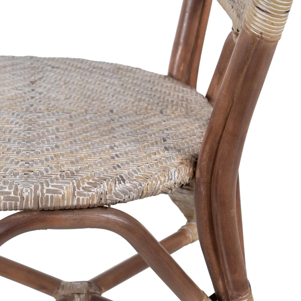 Scaun Ratan Bej-Maro - CreativDeco.ro [8]