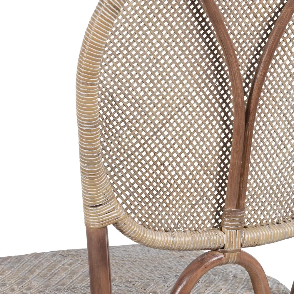 Scaun Ratan Bej-Maro - CreativDeco.ro [9]