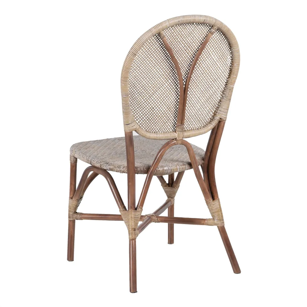 Scaun Ratan Bej-Maro - CreativDeco.ro [2]