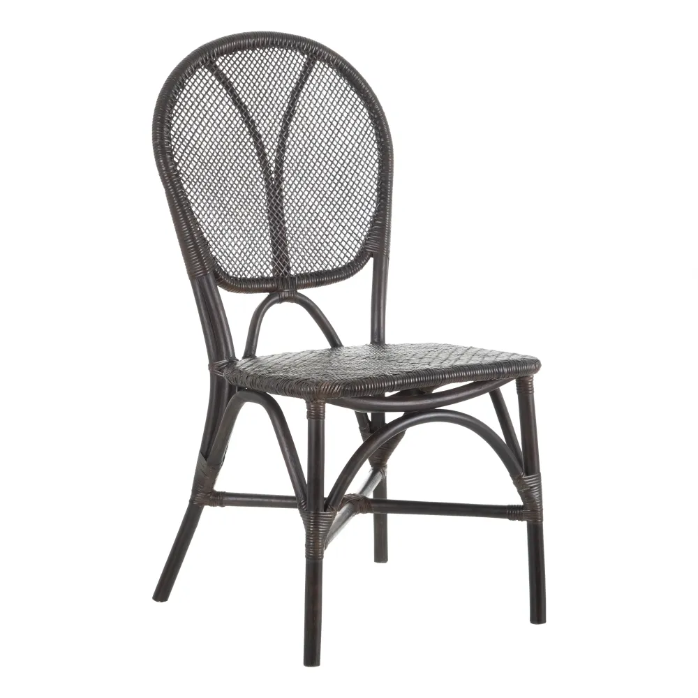 Rustic - Scaun Ratan Maro Inchis - CreativDeco.ro