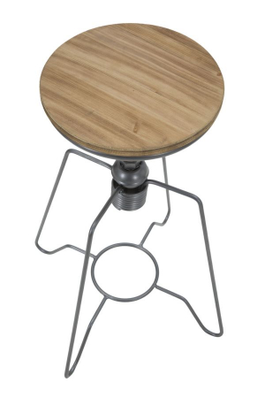 Scaun rotund inalt reglabil stil industrial CreativDeco [6]