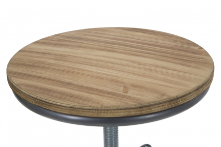 Scaun rotund inalt reglabil stil industrial CreativDeco [7]