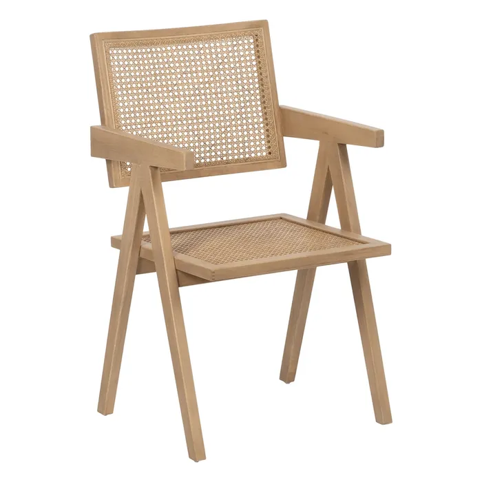 Mobilier Gradina - Scaun rustic Lemn, Ratan - de la creativdeco.ro