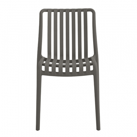 Scaun exterior gri Sticky Chair stivuibil cu protecție UV [1]