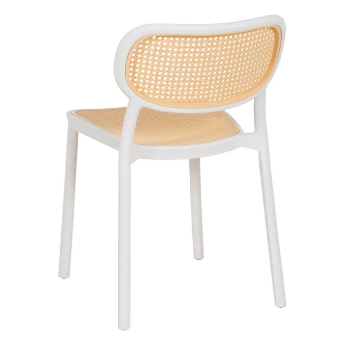 Scaun gradina Summer Alb, Polipropilena - creativdeco.ro [4]
