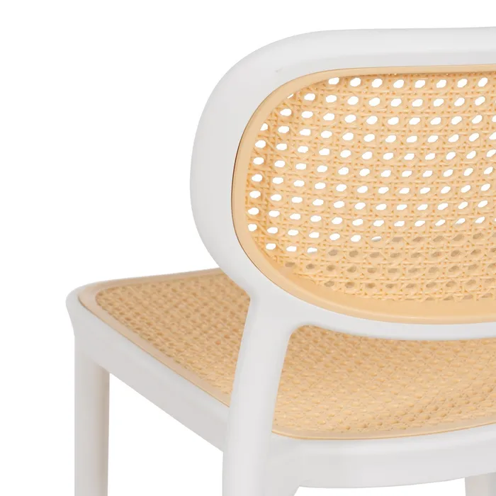 Scaun gradina Summer Alb, Polipropilena - creativdeco.ro [7]