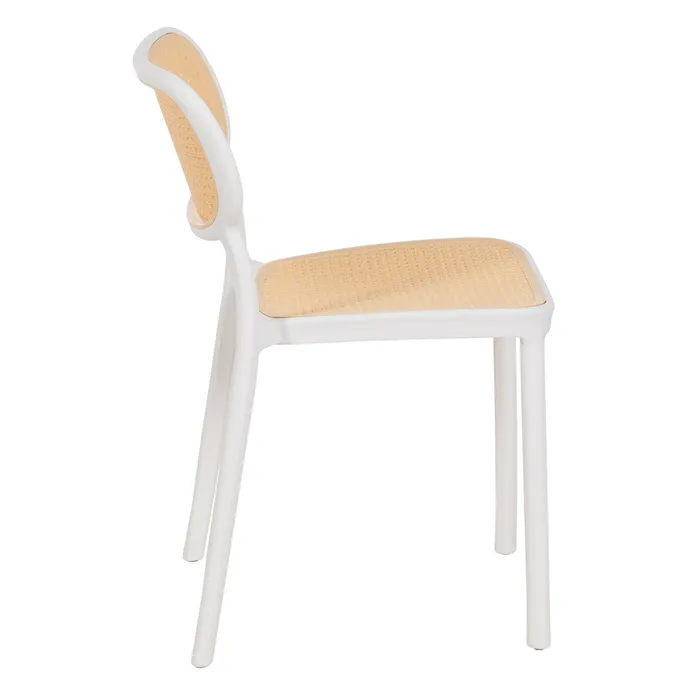 Scaun gradina Summer Alb, Polipropilena - creativdeco.ro [2]