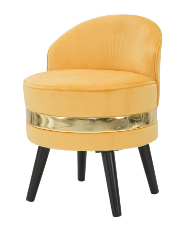 Fotoliu Rotund Portocaliu Design Energizant CreativDeco [3]