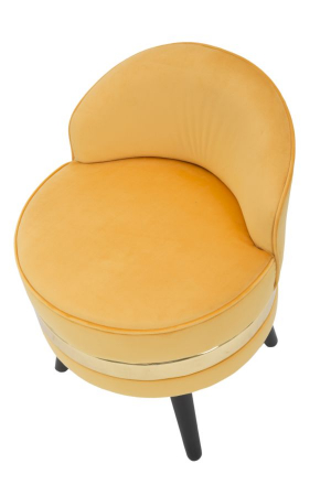 Fotoliu Rotund Portocaliu Design Energizant CreativDeco [4]