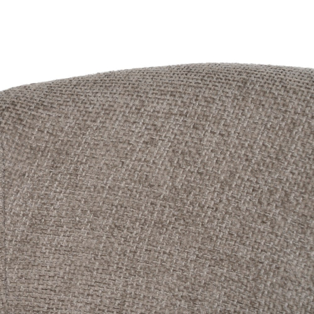 Scaun taupe tapițat cu structură metalică pentru contract [6]