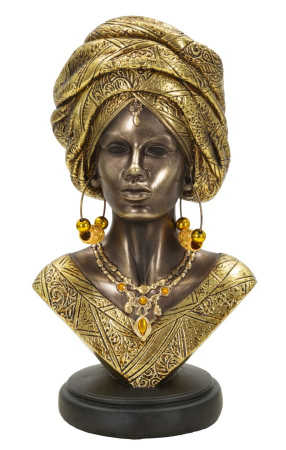 Sculptura femeie africana Nairobi | Arta africana eleganta | CreativDeco.ro
