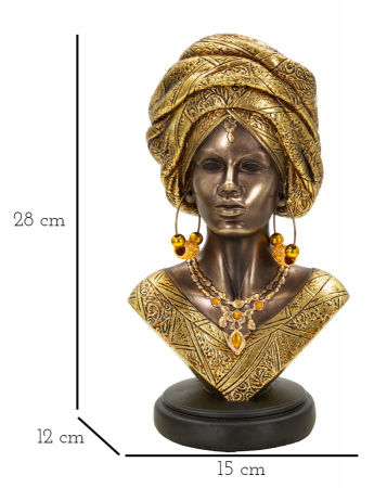 Sculptura femeie africana Nairobi | Arta africana eleganta | CreativDeco.ro [6]