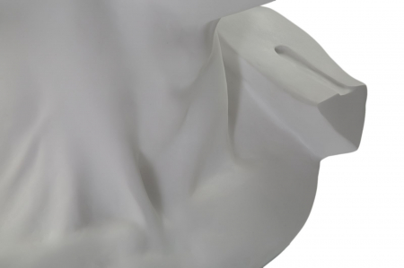 Sculptura cap antic alb din rasina - CreativDeco.ro   [4]