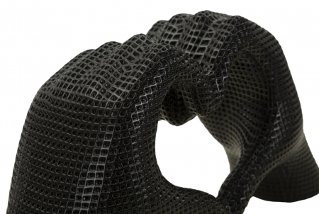 Sculptură decorativă inimă din rășină neagră – imagine principală – Lover Black [4]
