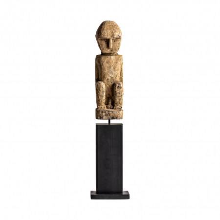 Obiecte decorative - Sculptura etnica unicat mango negru natural|Sculpturi decorative