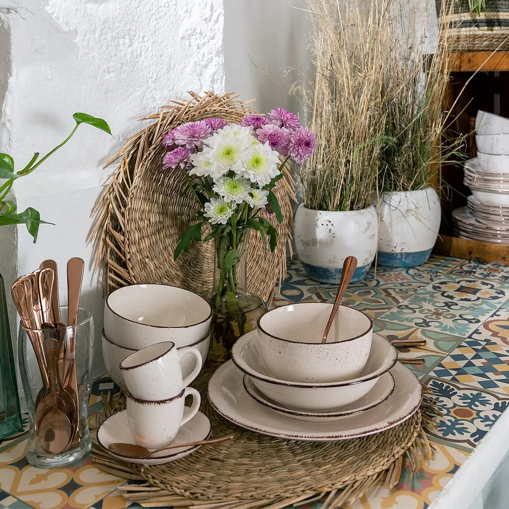 Serviciu de Masa Retro 18 Piese | Seturi de Masa | CreativDeco [6]