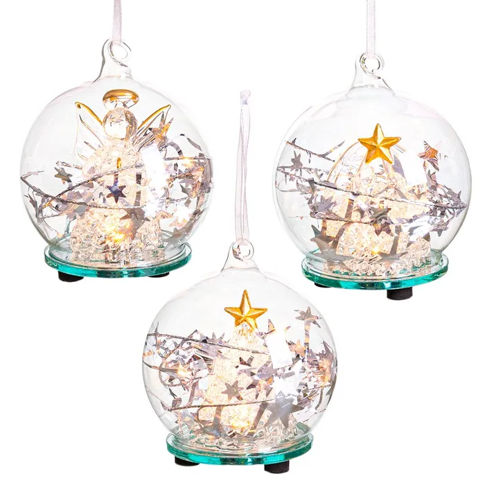 Obiecte decorative - Globuri de Craciun cu Design Unic CreativDeco - Atmosfera Festiva Acasa