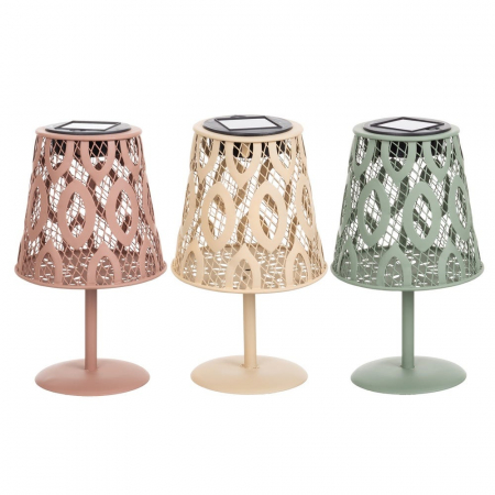 Corpuri de Iluminat Exterior - lampi-solare-metalice-sherezade-set-12