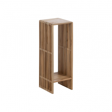 Set coloane tec reciclat lamele naturale, forma aerisita japandi [4]