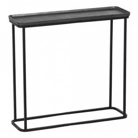 Set console înguste industriale – aluminiu & metal negru [5]