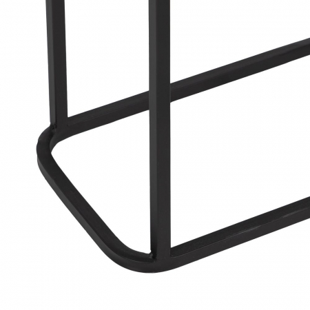 Set console înguste industriale – aluminiu & metal negru [9]