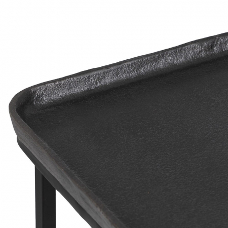 Set console înguste industriale – aluminiu & metal negru [7]