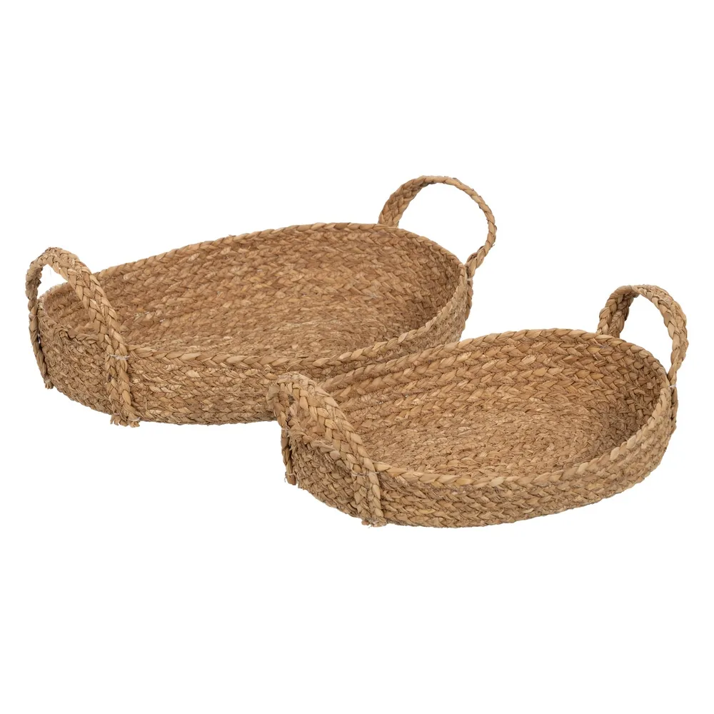 Cosuri - Duo cosuri ovale cu manere pentru depozitare estetica CreativDeco