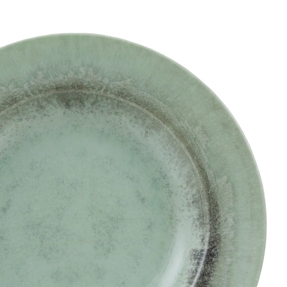 Farfurii paste verzi | Set 2 | Portelan premium | CreativDeco [2]