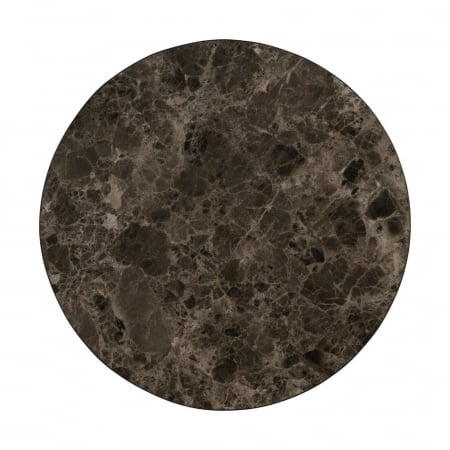 Set masute ceramica maro marmura si acacia, rotunde elegante [9]