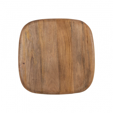 Set masute cafea patrate mango si crem mat, stil japandi organic [9]