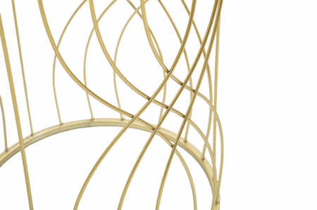 Set 2 masute laterale aurii cu oglinda-Line | creativdeco.ro [4]