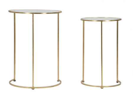 Mese - Masute laterale rotunde Glam Simply CreativDeco