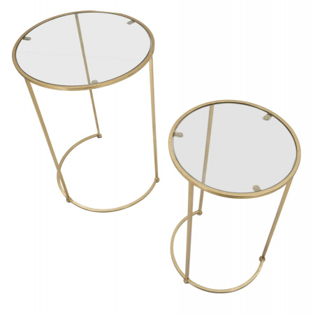 Masute laterale rotunde Glam Simply CreativDeco [1]