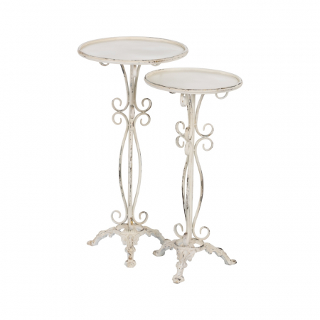 Măsuțe Clasice cu Detalii Ornamentale CreativDeco - Mobilier Vintage pentru Decor Sophisticat [1]