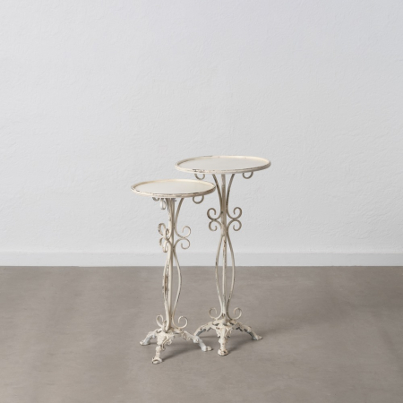 MEGA PROMOTII - Măsuțe Clasice cu Detalii Ornamentale CreativDeco - Mobilier Vintage pentru Decor Sophisticat