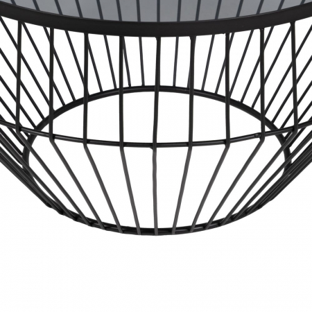 Set mese cafea Ixia – structură conică metalică, sticlă securizată [7]