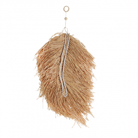 Decoratiuni perete din fibre naturale - Set panouri Boho rafie | Decoratiuni perete moderne