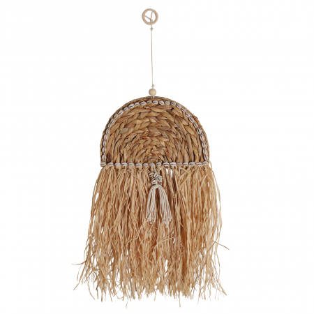 Decoratiuni perete din fibre naturale - Set panouri Boho naturale | Decoratiuni perete moderne