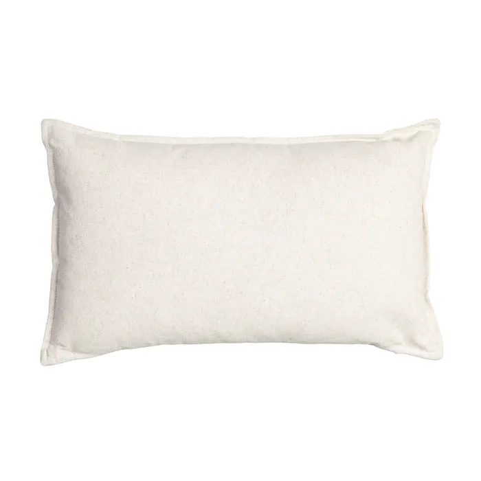 Perne Decorative - Set 2 perne decorative crem din bumbac și in