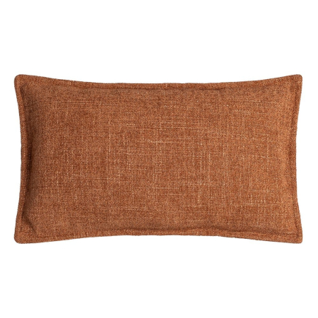 Textile in Stil Mediteranean - Set 2 perne decorative dreptunghiulare cărămizii cu țesătură moale cu fir gros și bordură îngustă