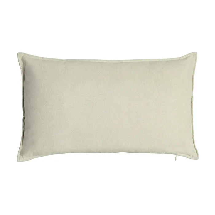 Perne Decorative - Set 2 perne decorative kaki deschis din bumbac și in