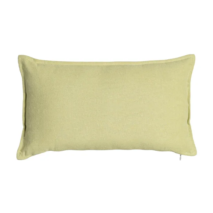 Perne Decorative - Set 2 perne decorative verde deschis din bumbac și in