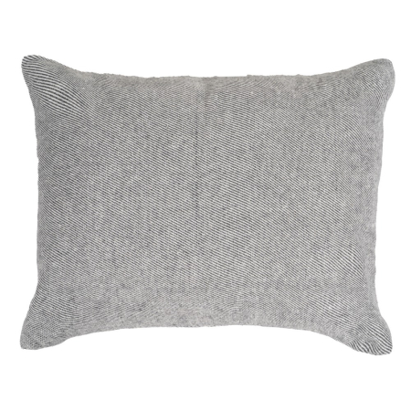 Perne in Stil Contemporan - Set 2 perne dreptunghiulare antracit din bumbac și poliester 70x50 cm